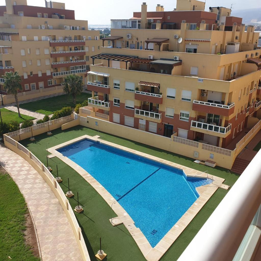 Ferienwohnung Aguadulce Sol Y Playa- A/C Roquetas de Mar Exterior foto